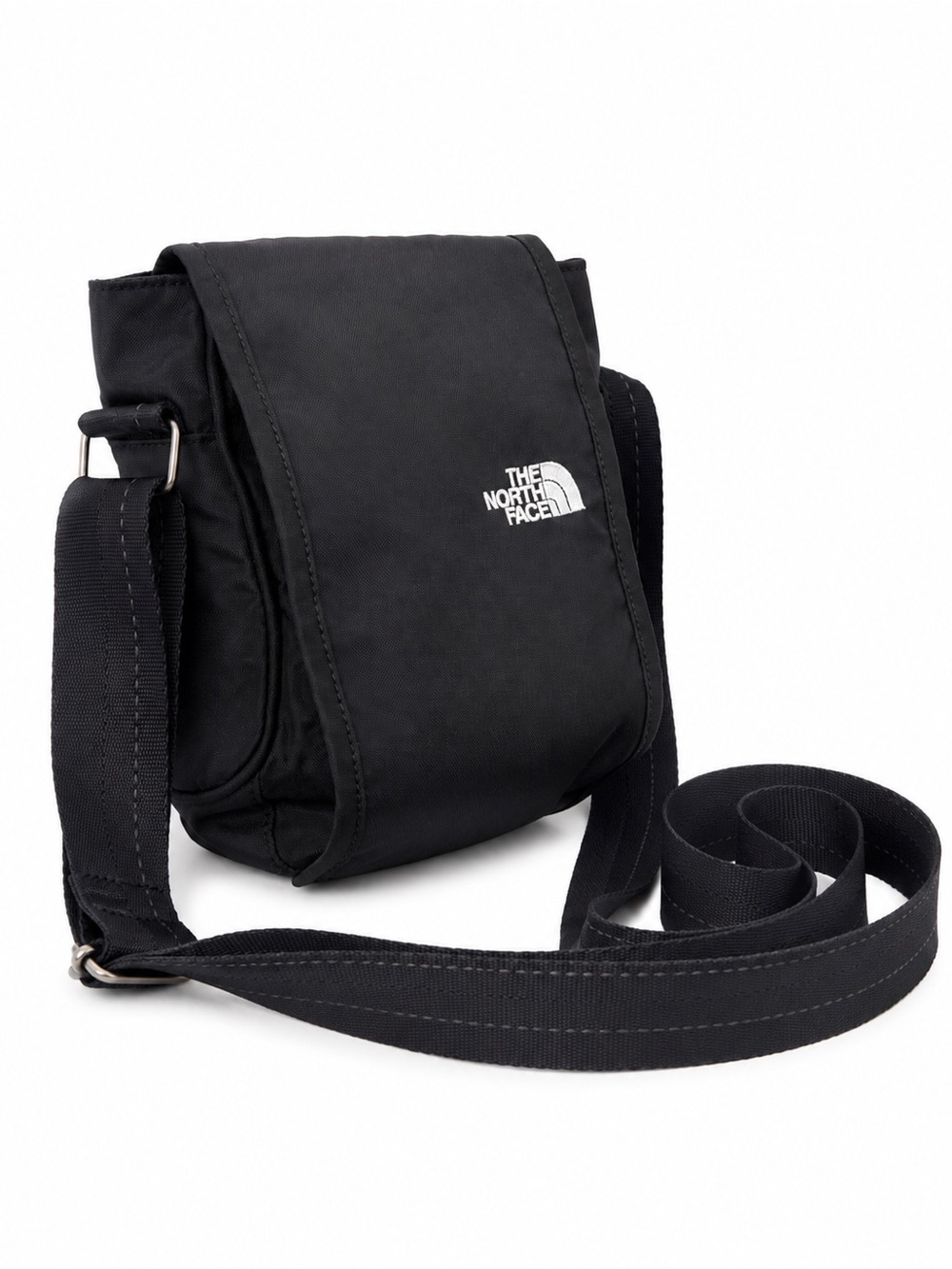 The North Face Capsule Convertible Crossbody Bag Black Floral Lining